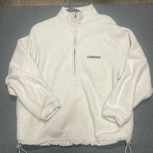Fear of God ESSENTIALS fleece pullover size small